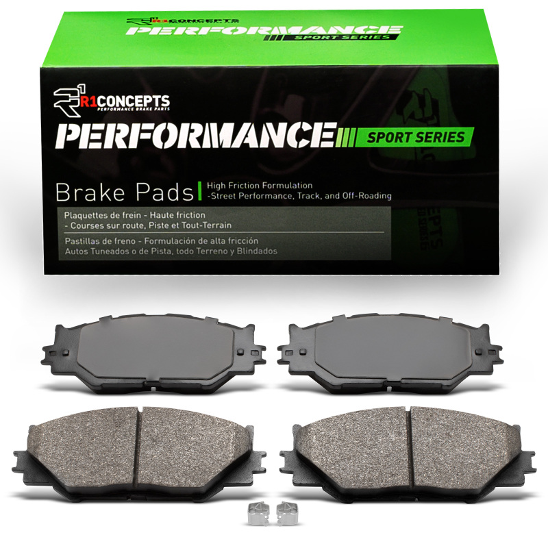 Lexus IS250 Brake Pads - Front - R1 Concepts - R1 Performance Sport - `06-`15